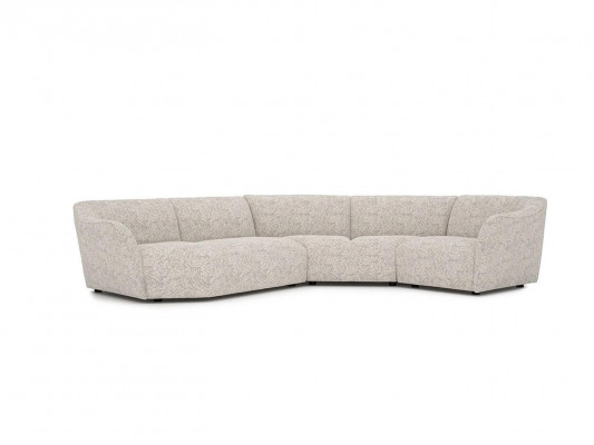 U Formovaná pohovka Gauč potah sestava Obývací pokoj Design Pohovka s novým rohem_tabulka
