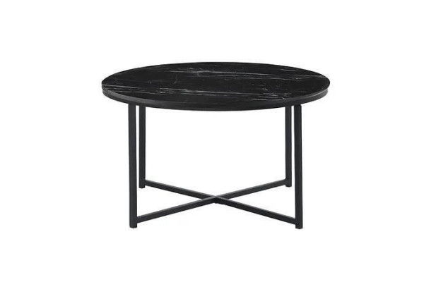 Couchtisch schwarz Wohnzimmer hochwertige moderne minimalistische Möbel neu Holz