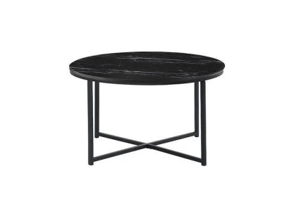 Couchtisch schwarz Wohnzimmer hochwertige moderne minimalistische Möbel neu Holz