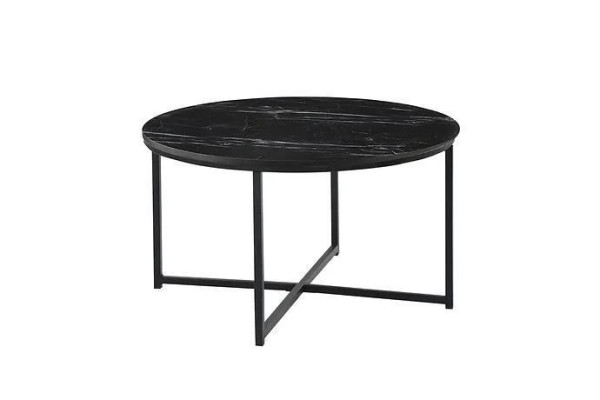 Couchtisch schwarz Wohnzimmer hochwertige moderne minimalistische Möbel neu Holz