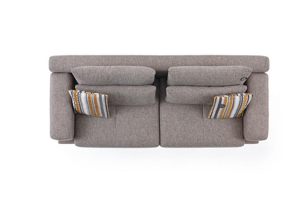 3-Místná moderní štýl designérská obývací místnost tkanina s polštáři zádovými polštáři