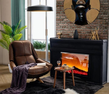 Luxus křeslo moderního designu pro obývací pokoj, hnědé barvy, novinkový styl.