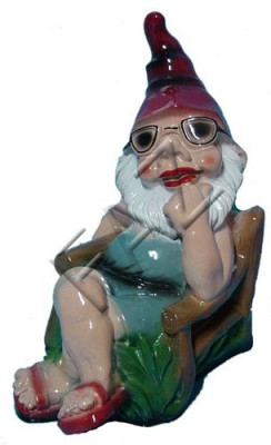Design Trpaslík Figura Zahradní Socha Sochy Dekorace Dekorace Nový