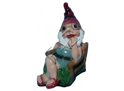 Design Trpaslík Figura Zahradní Socha Sochy Dekorace Dekorace Nový