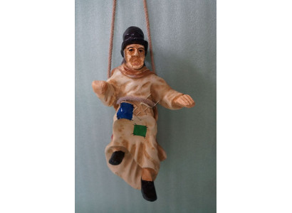 Design Baba Yaga Hexe Houpací Figura Socha Sochy Sochař Skulptury Statuáři