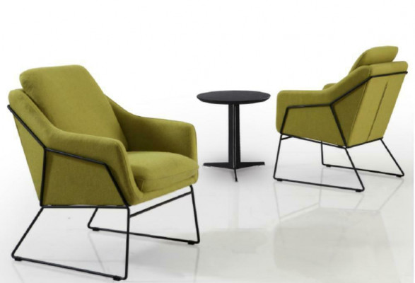 Návrhářská židle polstrovaná pohovka 1 místná Moderní Nový Televizní křeslo