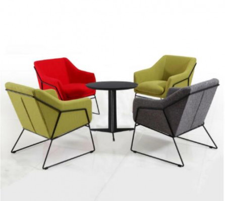 Návrhářská židle polstrovaná pohovka 1 místná Moderní Nový Televizní křeslo