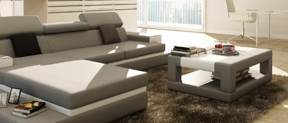 Luxus obývací pokoj skleněný stůl designérský servisní stůl stolky Wohnen