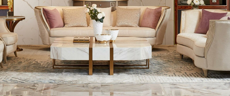 Obývací pokoj Design souprava Luxus sedák Polstrování Masivní dřevo