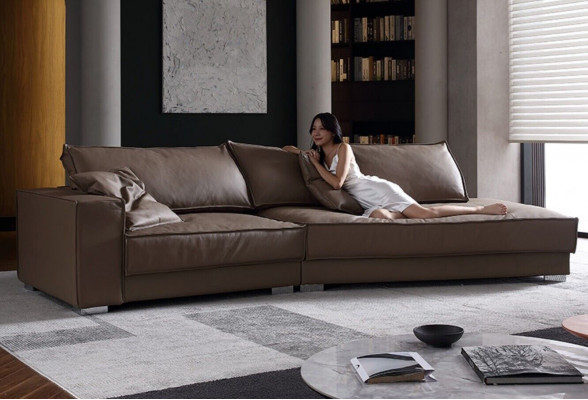 Moderní pohovky, kožená pohovka, gauč, rohová sofa, návrh rohového sedacího soupravy L-tvar