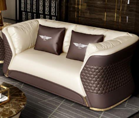 Sofa set 3+2+1 seater leather sofa couch decoration living landscape set