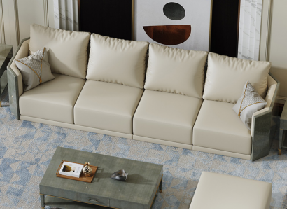 Sofa 4 Sitzer Big xxl Pohovka Pohovky Pohovky Obývací Pokoj Design Big Pohovky