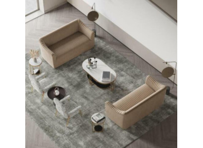 Sedací souprava 2+2 místná obývací stěna Sedací soupravy pohovky Sofa Sedačka Design Pohovka Lounge Nábytek