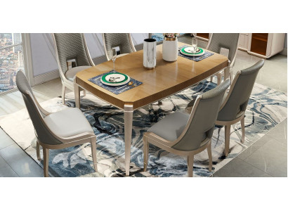 Stůl Moderní design ze dřeva Stůl jídelní stůl bytu Stoly 170x98cm