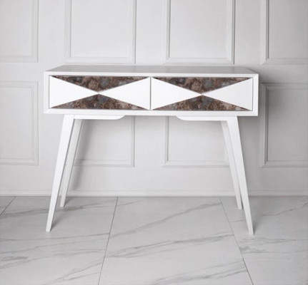 Konferenční stůl, stolek, konzola, komoda, stojan na květiny, dřevo, moderní luxusní design nábytku.