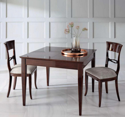 Jídelní stůl Lesní les Hrnčířství Stůl Dřevo Jídelní kout Jídelna Roztažitelný Nový