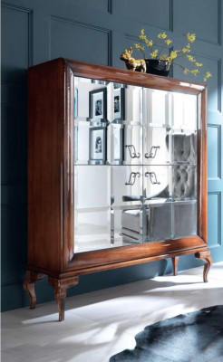 Komoda skříně komody dřevo luxusní sideboard obývací pokoj nábytek skříň hnědá