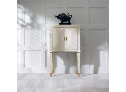 Komoda Skříňky Komody Dřevo Luxusní Sideboard Obývací pokoj Nábytek Béžový Šatník