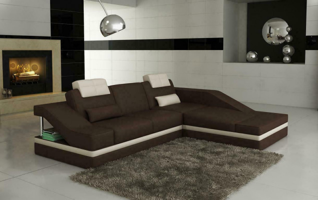 Design rohy polštáře rohová pohovka XXL BigCouch kožená sedací souprava