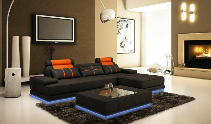 XXL designérská rohová sedací souprava, rohová sestava sedací soupravy gauč sofa