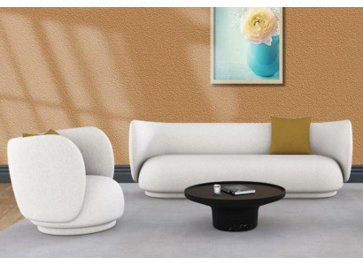 Sofa set 2+1 Sitzer Samtsofa Wohnlandschaft Design Couch Lounge Sofas