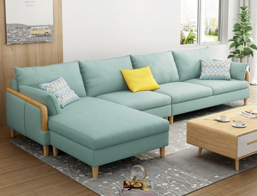 Eck Relax Sitz Luxus Möbel Wohnlandschaft Ecksofa L-form Polster Textil Modern translates to:  Eck Relax Sedací Luxus nábytek Obývací souprava Rozkládací pohovka L-forma Potah Textil Moderní