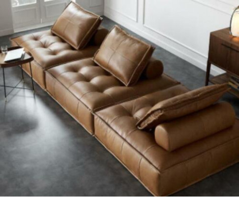Třísedací pohovka 3místná sedací souprava Pohovky Sedací design Pohovka Lounge Sofy