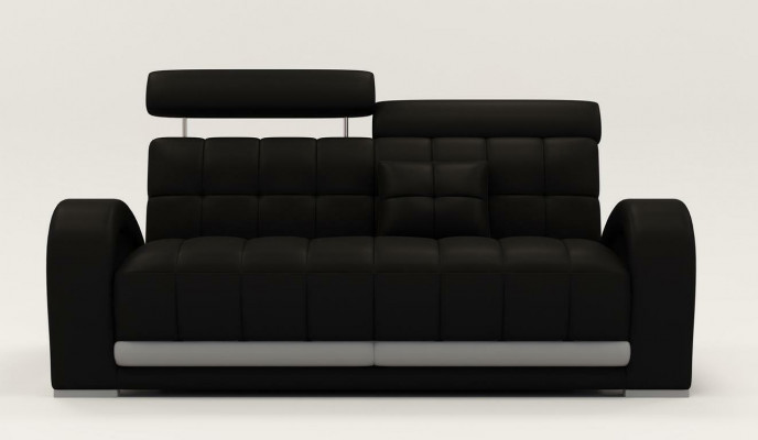 Design 3místná sedací souprava (bez 2+1) Pohovka Křeslo Polštáře XXL Velké Sedací Soupravy Kožené