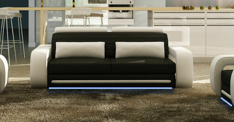 Kůží Sofa Pohovka Pohovky Pohovka 3místná Design Moderní Pohovka 3místná Davos.