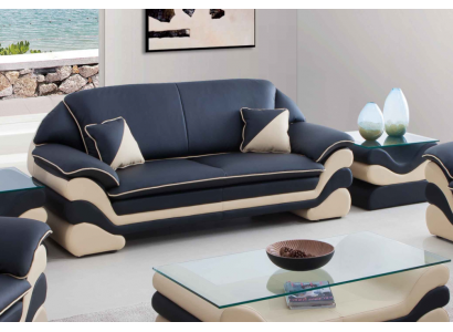 Kůži pohovka pohovka Klasický 3 Sitzer Couchen Sofas Designer Tapicíř