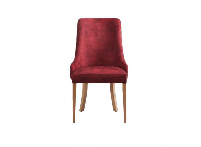 Červená Chesterfield židle Moderní křeslo Luxusní čalouněný jednosed Esszimmer Stühle
