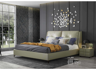 Postel Polstrování Design Luxus Dvojnásobný Hotelový Pokoj Pro Spaní 180x200cm.