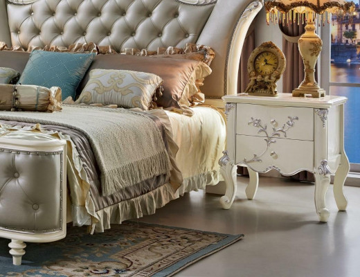 Design noční stolek konzole přistavovací ložnice luxusní konzole stoly dřevo nový