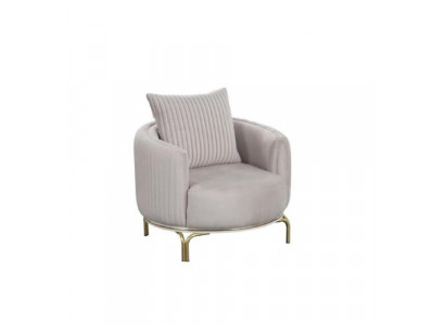 Křeslo jednosedadlového kroužku Luxus 1 Sitzer Polster Sitz Designer Textil Sitz Stoff