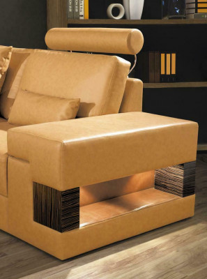 Velká XXL kůže pohovka sofa gauč potah rohová sedečka garnitura U tvar obývací krajina