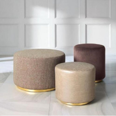 Obývací pokoj sestava Sofa Pohovka Konferenční stolek Taburet Sofy Pohovky Nábytek Textilie 3 kusy.