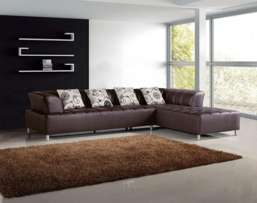 Design potahovaná pohovka obývací stěna rohová sedací souprava gauč L tvar