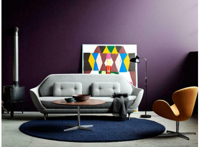 Pohovka obývací souprava Relax Sedací design pohovka Lounge látková šedá Moderní pohovky Nové