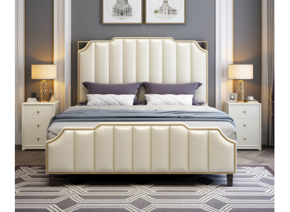 Postel Polštář Design Luxus Dvojité Hotelové Postele Manželská 180x200cm Ložnice