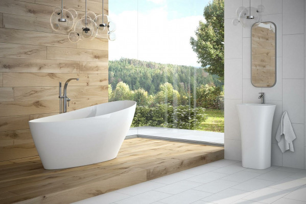 Design Vana Vany Oválné Samostatné Moderní Vany