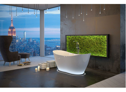 Exkluzivní volně stojící vana akrylová vana sprcha odvodnění koupel návrh