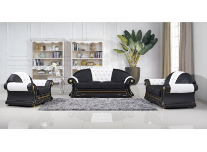 Couch Wohnlandschaft Garnitur Design Modern Sofa 6020 3+2 Sitzer Sofas Pohovka Krajinné uspořádání designu moderní pohovka 6020 3+2 sedadla Sofas