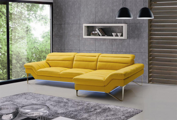 Designer Multifunktions Pohovka Růžek Pohovka Potah Kůže Souprava Nový