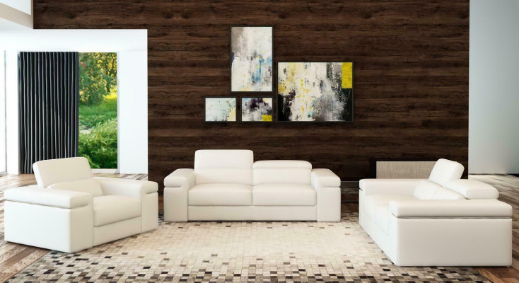 Moderne Sofagarnitur Multifunktions Couch Leder Polster Sitz Couch Garnitur