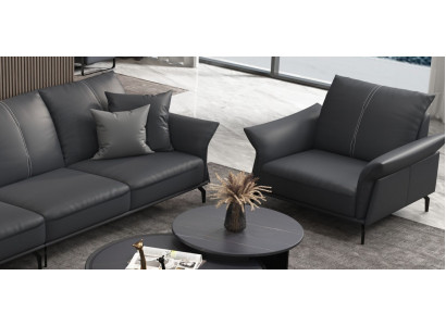 Křeslo Relax Tkanina Lounge Luxus Televizní Klub Křeslo Polstrované Sedadlo Designová Pohovka