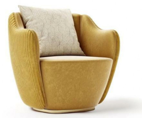 Moderní křeslo látková pohovka Design Tapicírované pohovky křesla Televize 1místné