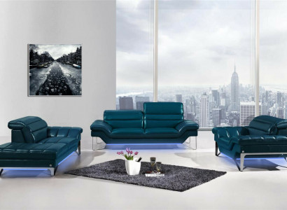 XXL Velká 3místná pohovka (bez 2+1) - pohovka, sedací soupravy kůže Design