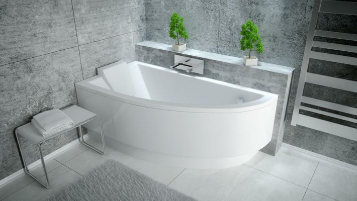 Design vana rohová vana akrylová rohová vana moderní koupelnové vany