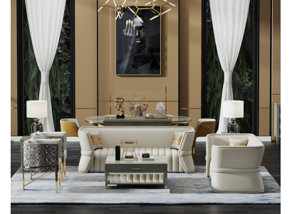 Sofa set 3+2 sezení souprava pohovka čalouněná sedací souprava Nábytek design