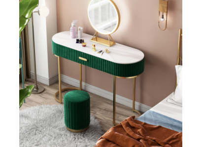 Stůl na líčení Design Konsolen Tische + Hocker Stůl na líčení Nový